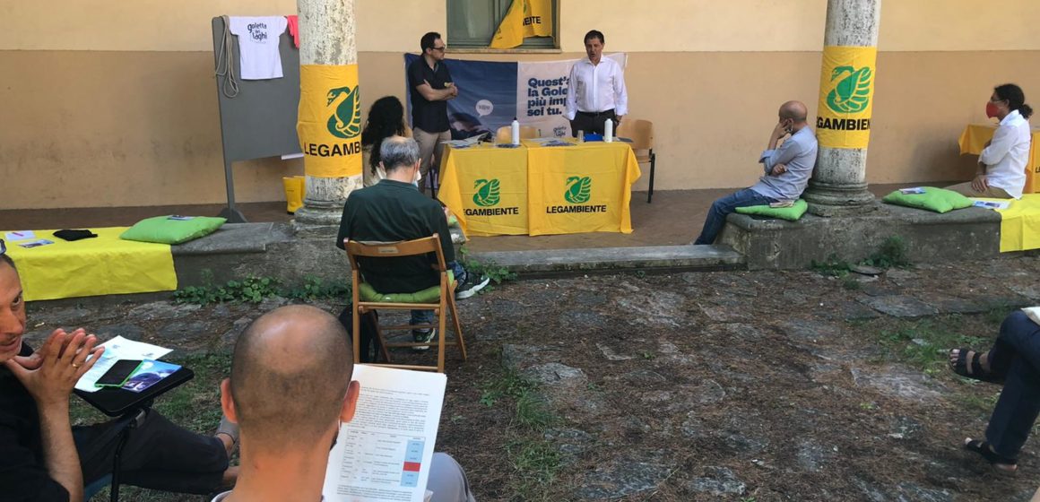 Il monitoraggio di Goletta dei Laghi 2020 di Legambiente in Umbria
