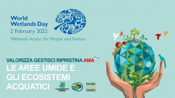 Le iniziative di Legambiente in Umbria per festeggiare la Giornata mondiale delle Zone Umide