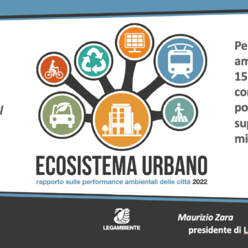 Terza edizione di EcoSistema Urbano Regione Umbria, il report di Legambiente con la classifica delle città umbre in base alle loro performance ambientali