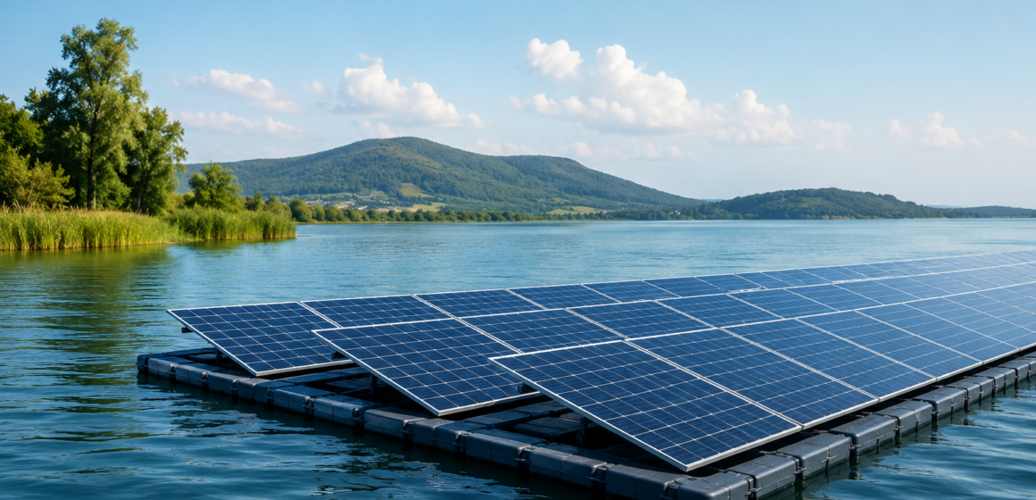 ChatGPT Image 21 ago 2026, 13_21_18 Trasimeno, il fotovoltaico galleggiante non è la “follia”: è uno spunto serio per ridurre la perdita d’acqua e le emissioni che aggravano la crisi del lago