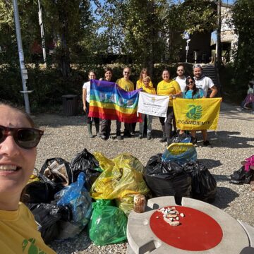 Plasticentro: sul Tevere in Umbria raccolti 82 chili di rifiuti nell’ultima attività di river litter